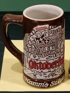 lot 138 image: (2) Hamms Beer Mugs