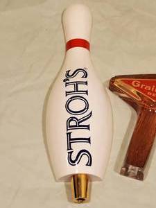 lot 170 image: (2) Mancave Beer Tap Handles