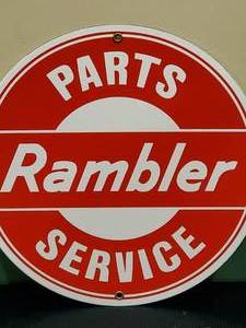 lot 183 image: Thicker Metal Rambler Mancave Wall Decor