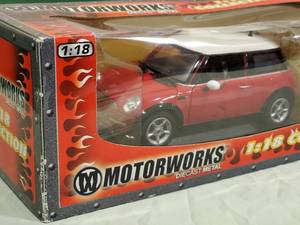 lot 191 image: Diecast Motorworks Mini Cooper 118 Scale