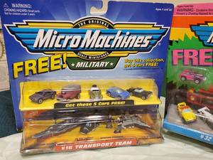 lot 210 image: (4) Sets Micro Machines New in Box