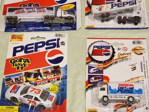 lot 303 image: (10) Pepsi Collectable Cars Lot
