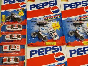 lot 149 image: Large (25) Pepsi Collectable Toys Lot