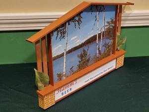 lot 223 image: Vintage Plastic Hamms Beer Mancave Wall Decor