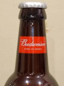 lot 242 image: Large Collectable Bud Dale Earnhardt Jr Mancave Bar Decor
