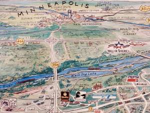 lot 273 image: Neat Picture Illustrating Southern Minneapolis & St Paul