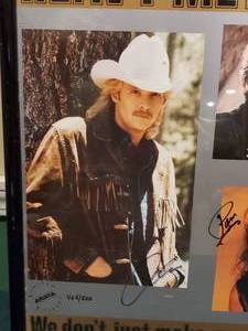 lot 276 image: Autographed Limited Edition Arista Picture by Great Musicians