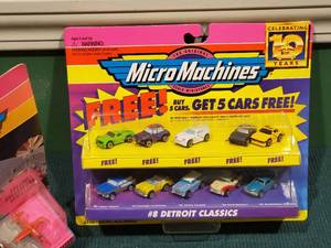 lot 280 image: (4) Micro Machines Collectibles Lot