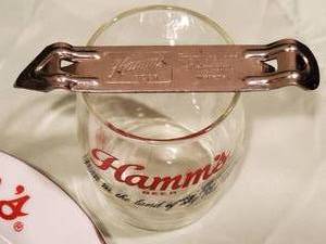 lot 284 image: (12) Pc Hamms Mancave Bar Accessories