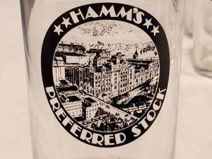 lot 286 image: (12) Pc Set Hamms Perfered Stock Glasses
