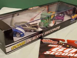 lot 317 image: Collectable (5) Racing Champions & (1) Hot Wheels Gone In 60 Seconds Cars Lot