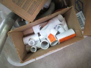WHOLESALE MIXED PALLET OF MICELLANOUS PVC REDUCING TEE FITTINGS