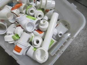 WHOLESALE MIXED PALLET OF MICELLANOUS PVC FITTINGS