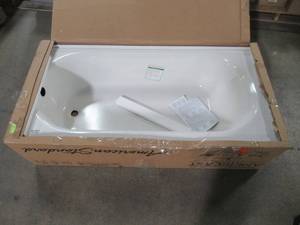 American Standard Princeton 5 ft. Left Hand Drain Bathtub in White 2390.202.020