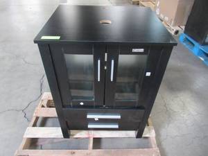 Casainc 20 in. W x 24 in. D Bath Vanity in Black ORBHF-9-BK