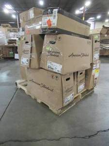 WHOLESALE MIXED PALLET OF TOILET BOWLS, TANKS AND SET