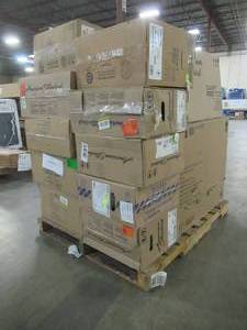 WHOLESALE MIXED PALLET OF TOILET SETS, TANKS AND BOWLS