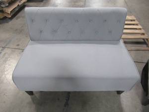 Linon Home Decor Linon Moda Grey Fabric Banquette Couch & Loveseat 16465147