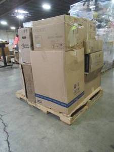 WHOLESALE MIXED PALLET OF BATHROOM TOILET AND SINK PARTS