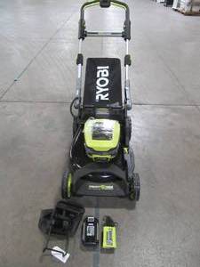 Ryobi 21 in. 40-Volt Brushless Lithium-Ion Cordless SMART TREK Self-Propelled Walk Behind Mower with 6.0Ah Battery and Charger, Ry40LM10-Y - Wont Start.