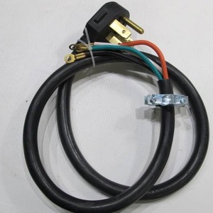 lot 350 image: Lot of 5 Heavy-Duty Dryer Appliance power Cords