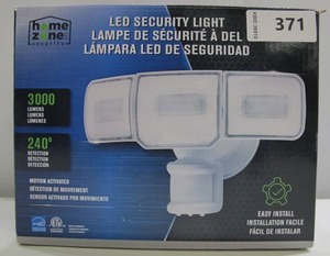 lot 371 image: Home Zone LED Security Light 3000 Lumens