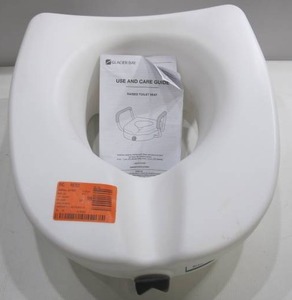 lot 378 image: Glacier Bay ElevatedRaised Toilet Seat