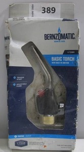 lot 389 image: Bernz-O-Matic Self-Igniting Basic Torch Head