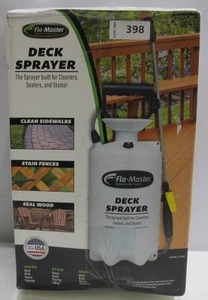lot 398 image: Flo Master 2 Gallon Deck Sprayer