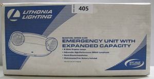 lot 405 image: Quantum 6-Volt18-Watt Thermoplastic Emergency Fixture Unit