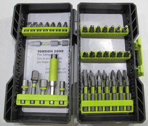 lot 432 image: Ryobi Impact Rated Driving Kit (40-Piece)