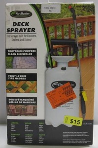 lot 437 image: Flo Master 2 Gallon Deck Spraye