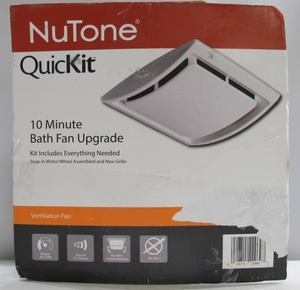 lot 443 image: NuTone QuicKit QKN60 QuicKit 60 CFM 2.5 SonesBathroom Exhaust Fan Upgrade Kit