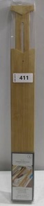 lot 411 image: Threshold Expandable BambooSilicone Drawer Dividers 22 in x 0.57 in x 2.44 in