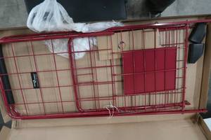lot 229 image: Easy Wheels Red Super Shopping Cart (Incomplete)