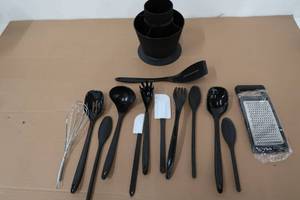 lot 240 image: Home Basics 14-Piece Kitchen Tool Set