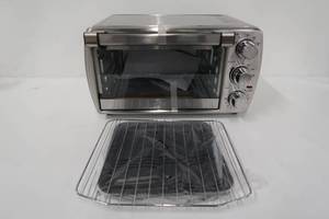 lot 256 image: Oster Countertop Oven with Convection, Stainless Steel