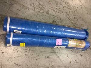 2mm Laminate Flooring Blue Foam Underlayment , 2mm Thick x 3.3 ft. W x 30.5 ft. L (100 sq. ft.  Roll) by Dekorman Customer Returns See Pictures