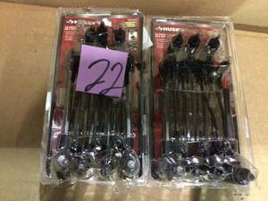 14-Piece T-Handle SAE &amp MM Hex Key Set by Husky Customer Returns See Pictures