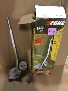 PAS Curved Shaft Edger Attachment by ECHO Customer Returns See Pictures