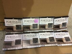 Achim Portfolio Midnight Marble 12-in x 12-in Peel and Stick Vinyl Tile (9-sq ft) Customer Returns See Pictures