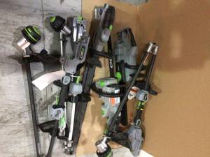 LOT OF EGO TOOLS Customer Returns See Pictures