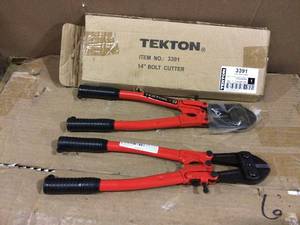 14 in. Bolt Cutter by TEKTON Customer Returns See Pictures