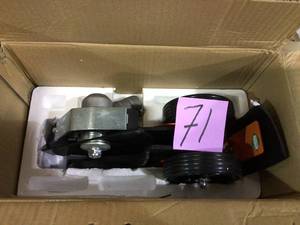Edger Attachment with 8 in. Straight Blade for Powermate Wheeled String Trimmer Mower by Powermate Customer Returns See Pictures