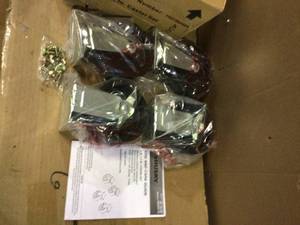 5 in. Black PP Caster Kit by Husky Customer Returns See Pictures