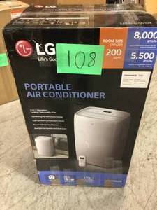 LG 8000 BTU Portable Air Conditioner see pictures