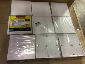 lot 3 image: Lot of Elima-Draft Insulated Magnetic RegisterVent Cover for HVAC Aluminum RegistersVents Not used  Pictures