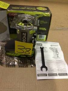 lot 38 image: 18-Volt ONE Cordless Fixed Base Trim Router (Tool Only) with Tool Free Depth Adjustment by RYOBI Customer Returns See Pictures