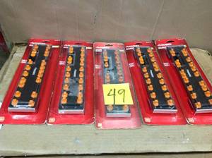 lot 49 image: Husky 14 in. Drive Magnetic Socket Rail Customer Returns See Pictures