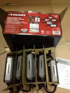 lot 78 image: 7500-Lumen LED String Light by Husky Customer Returns See Pictures